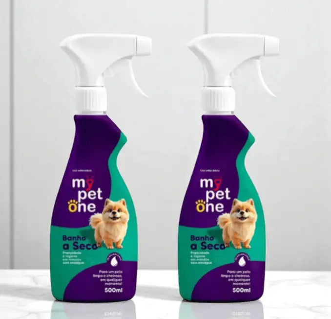 Kit 2 Banho a Seco Mypetone para Gatos 500mL | Caprioli Shop
