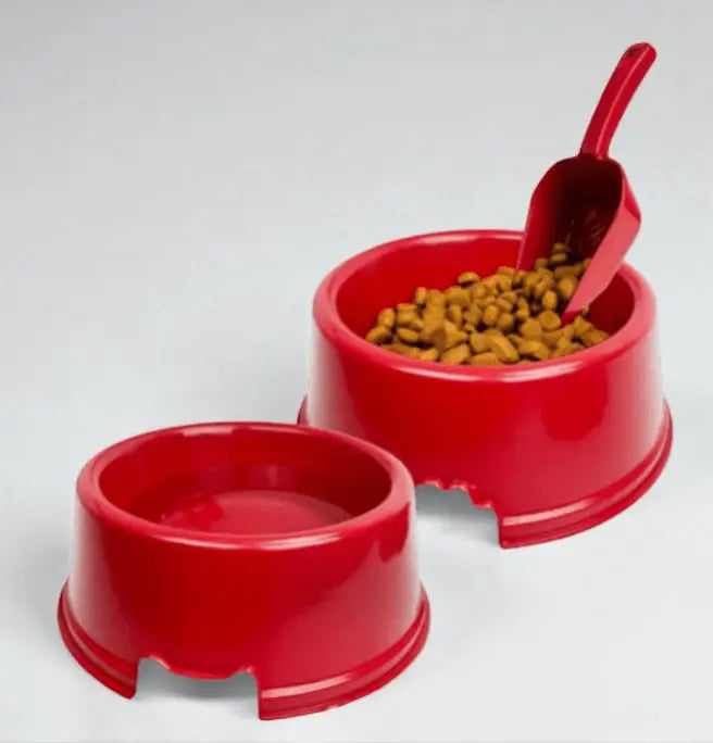 Kit 2 Comedouros Grandes 1L Gatos com Concha Dosadora | Caprioli Shop comedouro para gatos