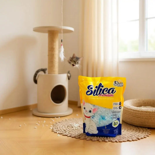Kit com 3 Areias Sílica para Gato – Super Absorção e Controle de Odores – Caprioli Shop - areia para gato