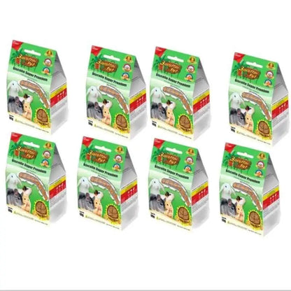 Kit 8 Biscoitos Roedores Biscottini 80g Sabor Variado + Nutrição | Caprioli Shop - Petiscos para Roedores