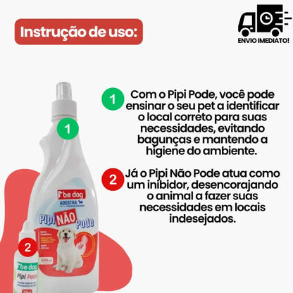 Kit Educador Sanitário para Cães Treinamento Eficaz | Caprioli Shop Adestramento cachorro