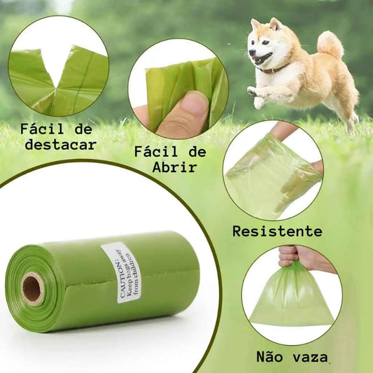 Kit Higiênico para Cães Praticidade e Estilo | Caprioli Shop saquinho de lixo cachorro