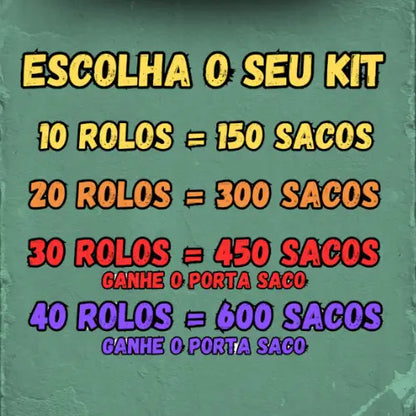 Kit Higiênico para Cães Praticidade e Estilo | Caprioli Shop saquinho de lixo cachorro