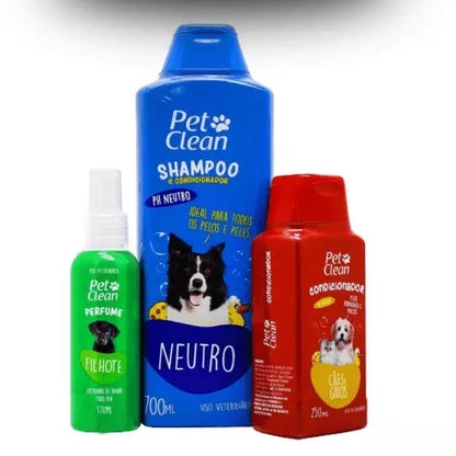 Kit Pet Clean Pop Banho Sofisticado para Seu Amigo | Caprioli Shop shampoo cachorro