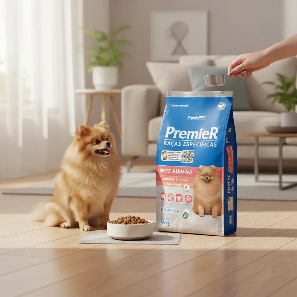 Premier Spitz Alemão - Ração para Cães Adultos 7,5kg - Alta Nutrição | Caprili Shop