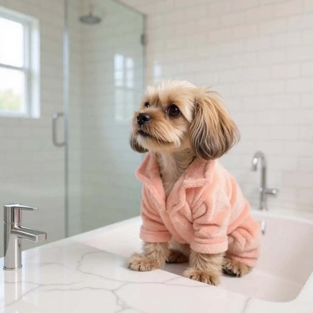 Macacão Inverno Pipoquinha Quente e Estiloso | Caprioli Shop Acessórios para Pets