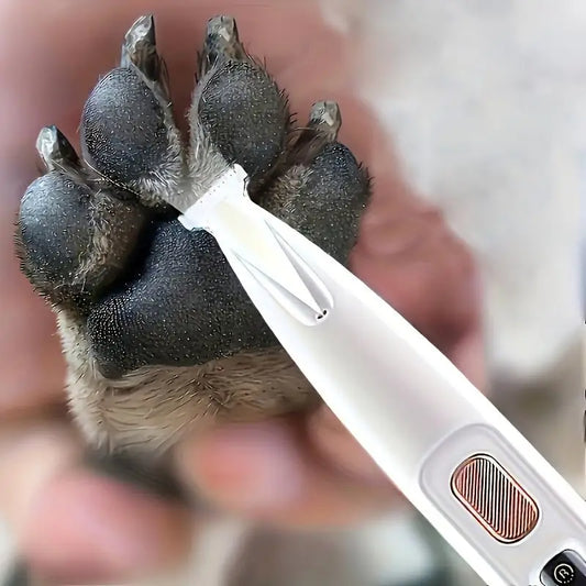 Máquina de Corte Elétrica Pet Silenciosa USB Precisão Pata e Rosto | Caprioli Inter Maquina tosa para gatos