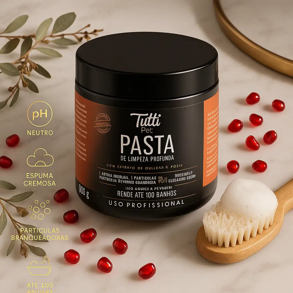 Pasta de Limpeza Profunda para Cães e Gatos 600g – Higiene Eficaz sem Agride a Pelagem | Caprioli Shop higiene limpeza