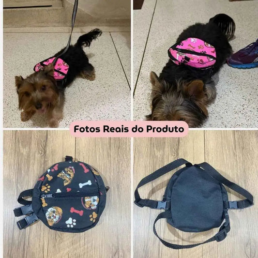 Peitoral Mochila 2 em 1 para Pets Conforto e Estilo | Caprioli Shop Acessórios