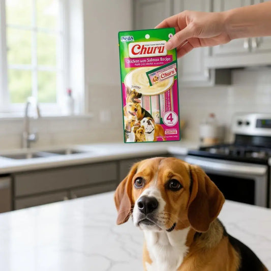 Petisco Churu Para Cachorro 56g Vários Sabores | Caprioli Shop - Petisco para cachorro