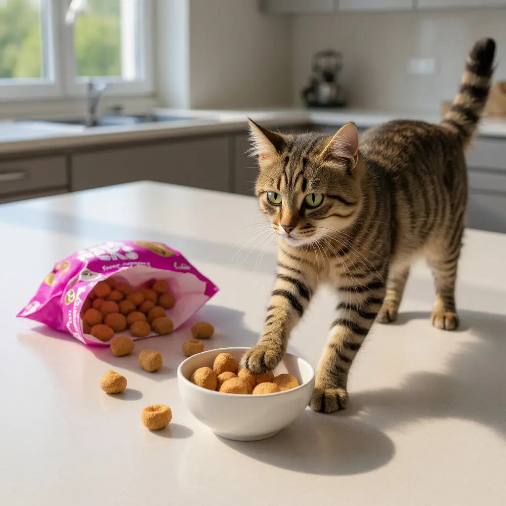 Petisco para Gatos Nuggets Frango 150g | Caprioli Inter petisco gatos