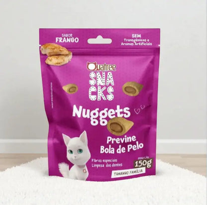 Petisco para Gatos Nuggets Frango 150g | Caprioli Inter petisco gatos