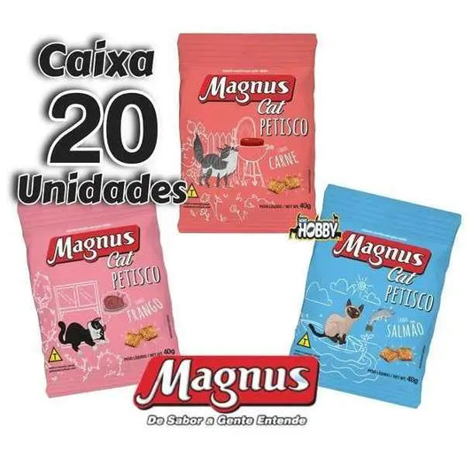 Petisco Premium para Gatos Caixa com 20 unidades | Caprioli Shop petisco gatos