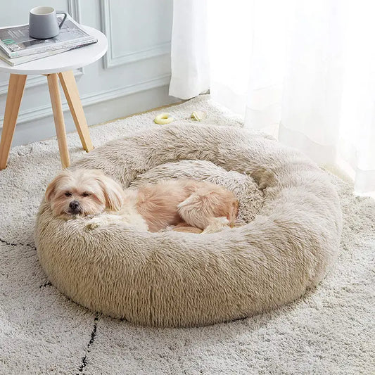 Puff Pet Pelúcia Macio e Quente com Design Bonito – Leve Portátil Fácil de Limpar | Caprioli Inter Caminha casinha