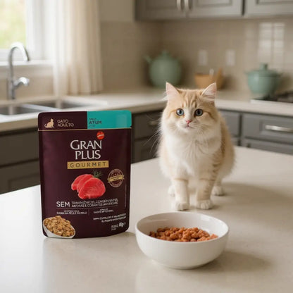 Ração úmida para gatos - caixa com 18 unidades | Caprili Shop - petiscos