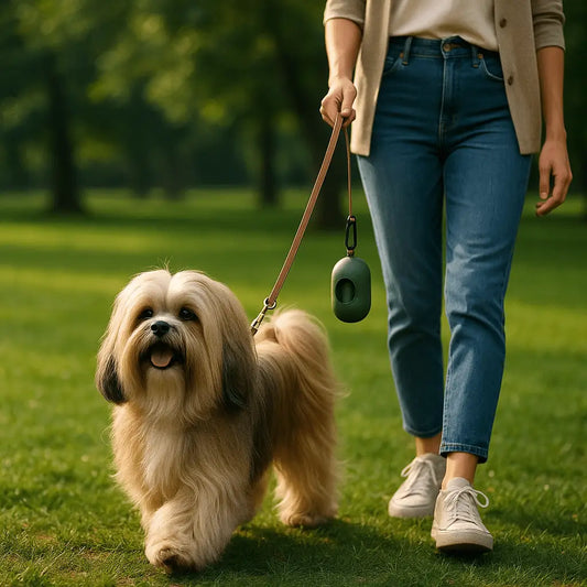 Refil Saco Cata Cocô 15un + Suporte Ossinho Passeio Pet | Caprioli Shop higiene para cachorro