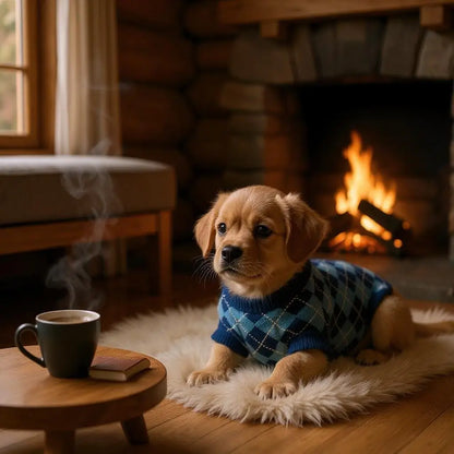 Roupinha de Lã Premium para Cães Estilo e Conforto | Caprioli Shop Acessórios Pets