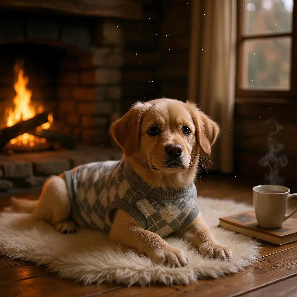 Roupinha de Lã Premium para Cães Estilo e Conforto | Caprioli Shop Acessórios Pets