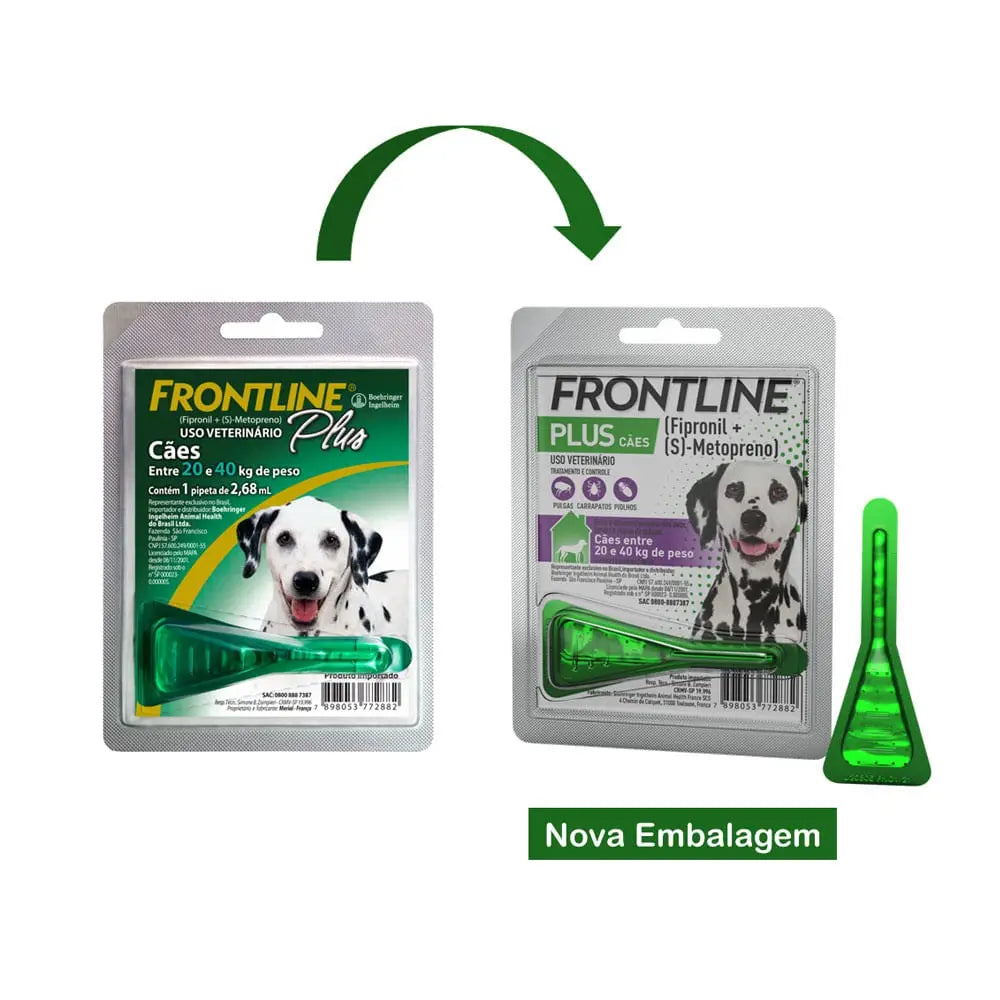 Frontline Plus Flea and Tick 20-40kg - Premium Protection | Caprioli - Details