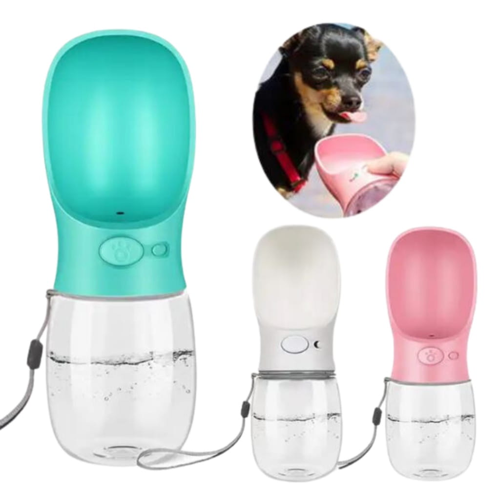 Garrafa Portátil Automática para Pets 300ml | Caprioli Shop