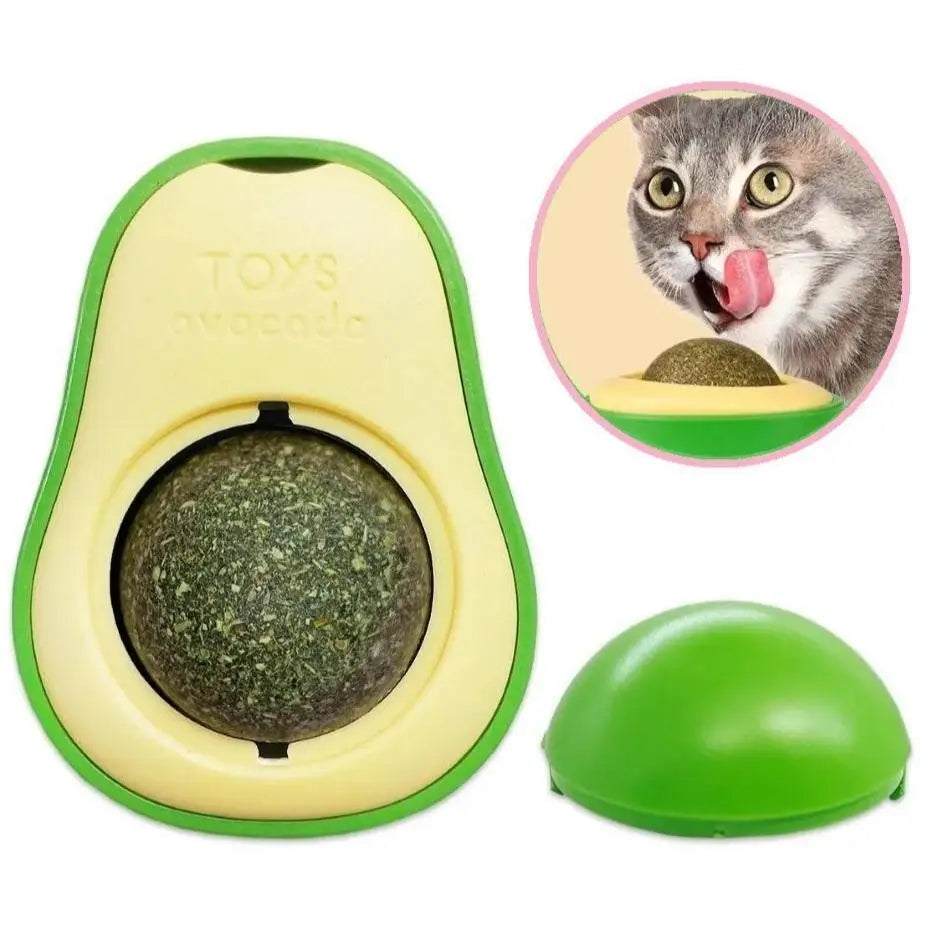 Brinquedo Abacate Interativo com Catnip Diversão para Gatos | Caprioli Shop