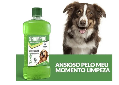 Shampoo Antipulgas e Carrapatos 500ml Proteção Premium | Caprioli Shop shampoo para cachorro
