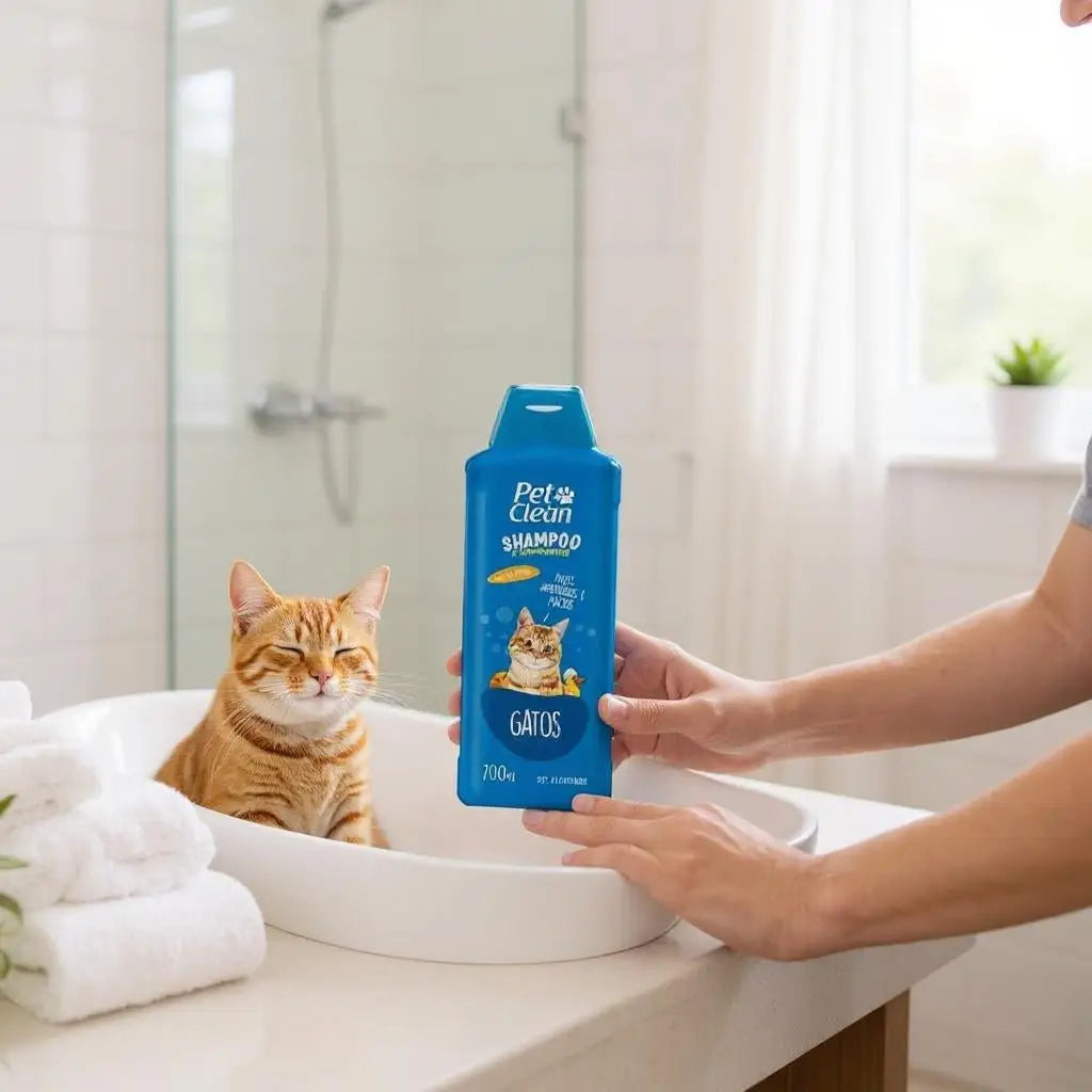 Shampoo Condicionador 2 em 1 para Gatos 700ml | Caprioli Shop higiene e limpeza gatos