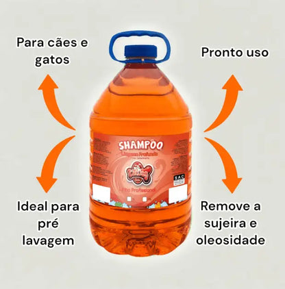 Shampoo Natural 5L para Pelagens Sensíveis | Caprioli Shop shampoo cachorro