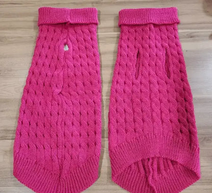 Suéter Quente para Gatos - Conforto Inverno | Caprioli Shop - Pink / P - roupas e acessórios para gatos