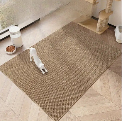 Tapete de Arranhão para Gatos em Poliéster – Proteção e Diversão | Caprioli Inter Arranhadores gatos Camelo / 50cm*80cm