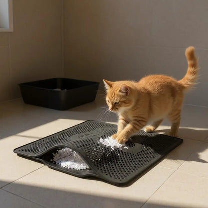 Tapete Higiênico Coletor de Areia para Gatos | Caprioli Shop tapete higienico gato 1 Unidade