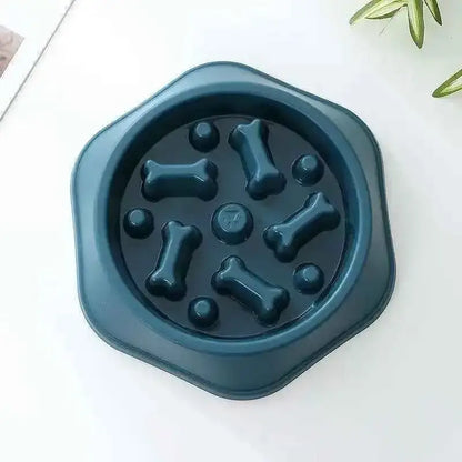 Tigela Anti Asfixia para Cães Alimentação Segura | Caprioli Shop comedouro e bebedouro blue