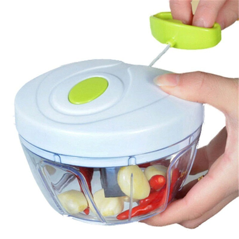 Mini Processador Triturador de alimentos manual